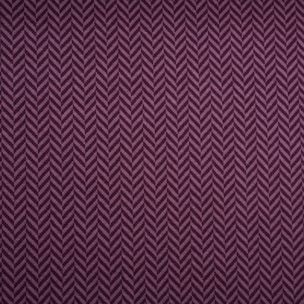 Bio-Jacquard Baumwolle Fischgrät Pflaume (GOTS) - Stoffonkel | Meterware